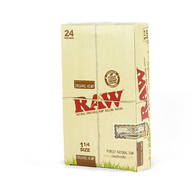 RAW 1 1/4 SIZE 24CT – ORGANIC