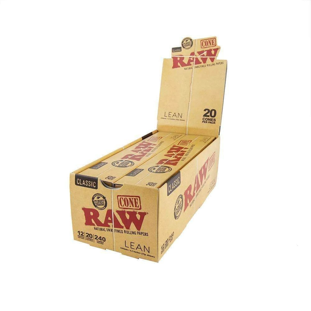 RAW CLASSIC CONE LEAN 12/20CT